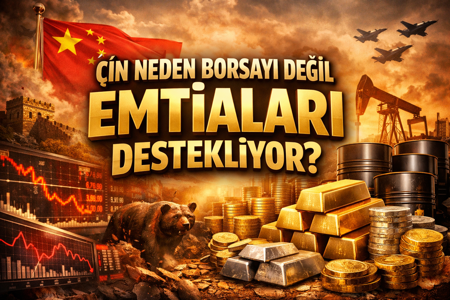 Çin Neden Borsayı Değil Emtiaları Destekliyor?