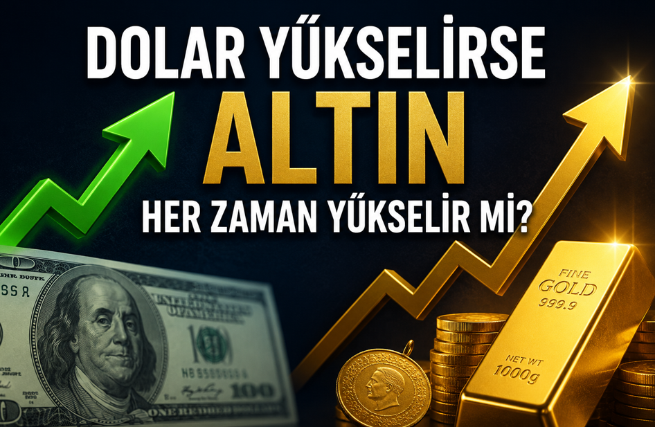Dolar Yükselirse Altın Her Zaman Yükselir mi?