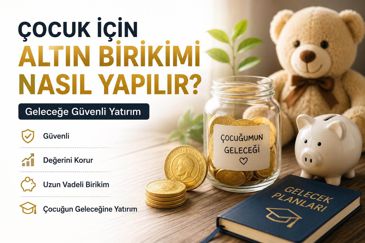 Çocuk İçin Altın Birikimi Nasıl Yapılır?